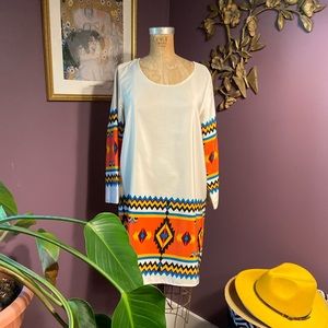 Southwest Shift Dress - Never Worn - Fits M/L